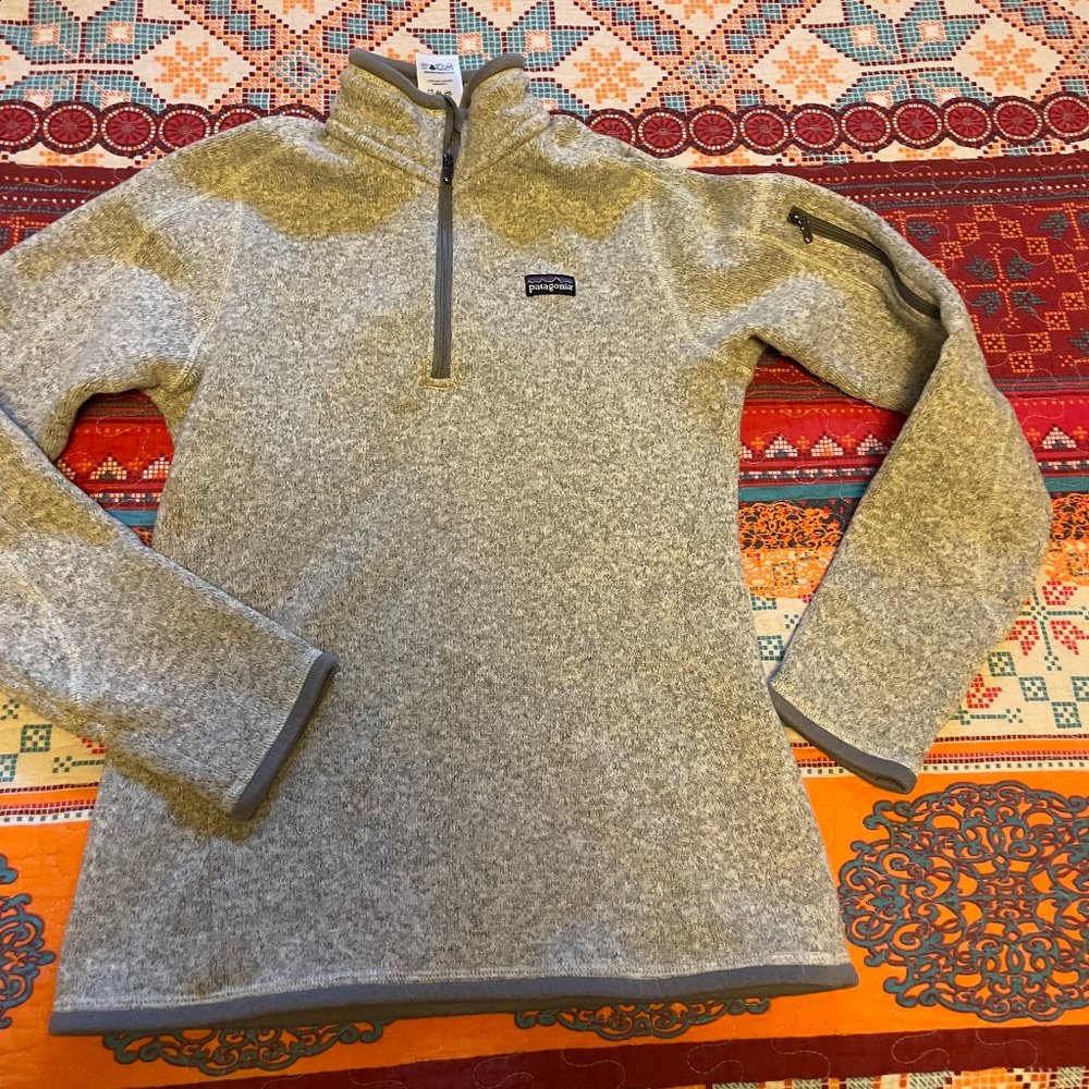 Women's Patagonia fleece half zip